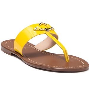 NEW Kate Spade - Camila Leather Thong Sandals